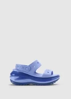 Crocs Womens Megacrush Sandal In Moon Jelly