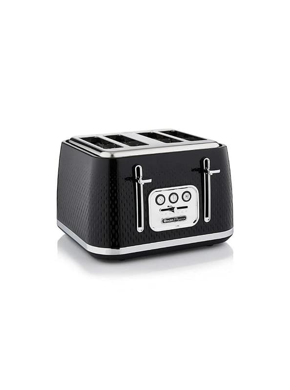 Swan ST19025BLK 4 Slice Toaster