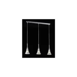 Netlighting Patria Modern 3 Light Bar Pendant Ceiling Light, G9