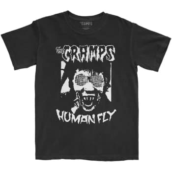 The Cramps - Human Fly Unisex Large T-Shirt - Black