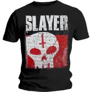 Slayer - Undisputed Attitude Skull Unisex XX-Large T-Shirt - Black