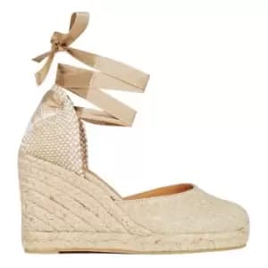 Castaner Carina Espadrilles Wedges - Beige