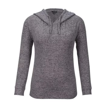 Golddigga Soft Fleece Hoodie Ladies - Grey