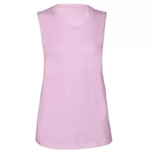 Bella + Canvas Womens/Ladies Muscle Jersey Tank Top (L) (Lilac)