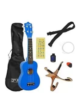 3Rd Avenue Soprano Ukulele - Blue Pack