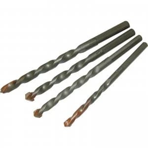 Faithfull 4 Piece Tile Max Porcelain Tile Drill Bit Set