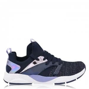 Skechers Shine Status Childrens Trainers - Blue