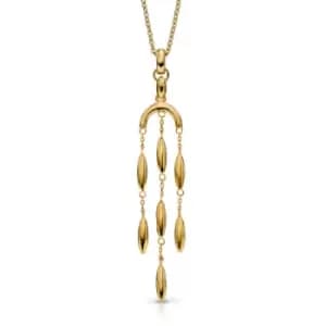 JG Signature 9ct Gold Cascading Necklace