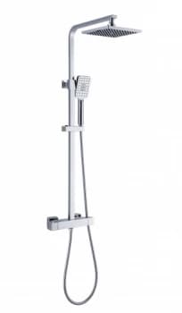 Wickes Supreme Thermostatic Chrome Mixer Shower Kit - Chrome