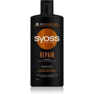 Syoss Repair Regenerating Shampoo for Dry and Damaged Hair 440ml