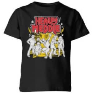 Scooby Doo Heavy Meddle Kids T-Shirt - Black - 11-12 Years