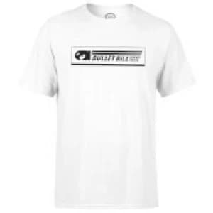 Nintendo Mario Kart Bullet Bill Speed Trial Mens White T-Shirt - L - White