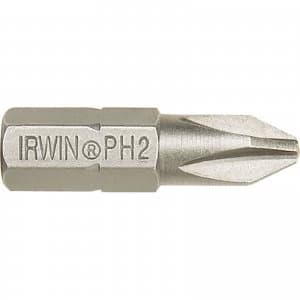 Irwin Phillips Screwdriver Bit PH1 25mm Pack of 10