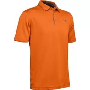 Under Armour Tech Polo Shirt Mens - Orange