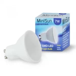 MiniSun 7W GU10 Spotlight Bulb in Neutral White