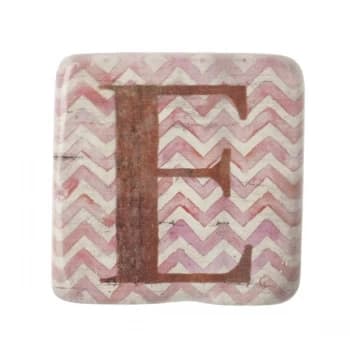 Letter E Coasters By Heaven Sends