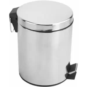 5L Pedal Bin Stainless Steel M&W - Multi
