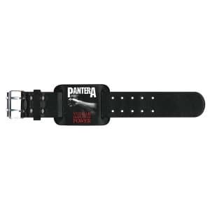 Pantera - Vulgar Display Of Power Leather Wrist Strap