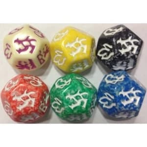 Dragon Dice Ivory Drake Set