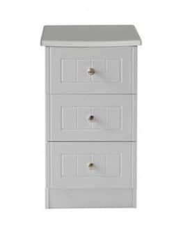 Swift Dakota 3 Drawer Bedside Chest