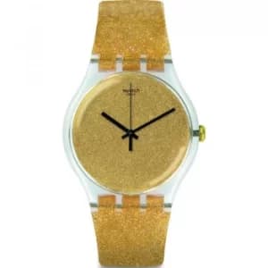 Unisex Swatch Nuit Doree Watch