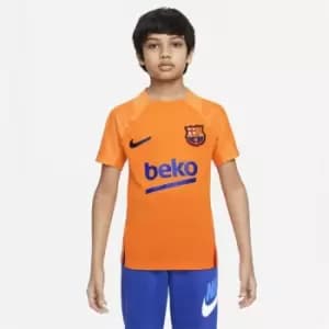 Nike FCB Strike Tee Junior Boys - Orange