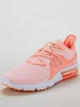 Nike Air Max Sequent 3 PinkWhite PinkWhite Size 3 Women