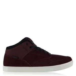 Airwalk Breaker Mid Mens Skate Shoes - Burgundy