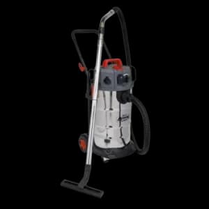 Sealey PC380M Industrial Dust Free Wet & Dry Vacuum Cleaner