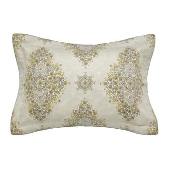 Sanderson Siam Diamond Oxford Pillow Case - SUMAC AND GREY