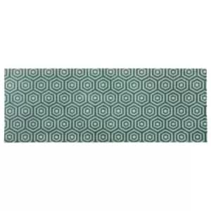 Jvl Mega Runner Mat 57 X 150 Cm, Geo Hex