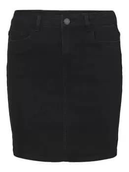 VERO MODA Denim Skirt Women Black