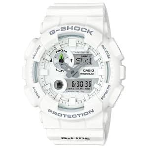 Casio G-SHOCK G-LIDE 200M Water Resistance Analog-Digital Watch GAX-100A-7A - White