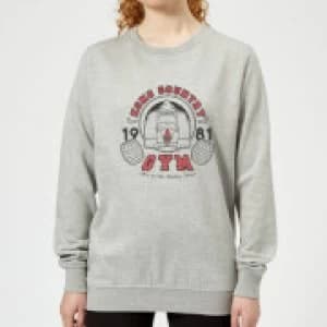 Nintendo Donkey Kong Gym Womens Sweatshirt - Grey - L