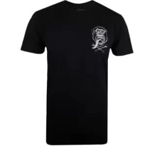 Petrol Heads Monkey T-Shirt - Black