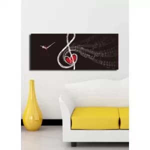 3070CS-16 Multicolor Decorative Canvas Wall Clock