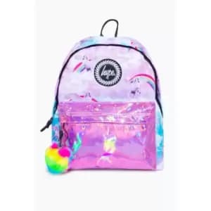 Hype Unisex Adult Unicorn Holo Backpack (One Size) (Multicoloured)