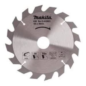 Makita Standard Wood Cutting Saw Blade 185mm 16T 30mm