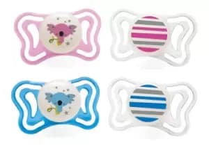 Chicco PhysioForma Light 6-16m Silicone Soother Lumi 2 Pieces