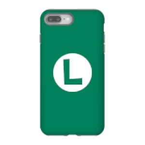 Nintendo Super Mario Luigi Logo Phone Case - iPhone 8 Plus - Tough Case - Gloss