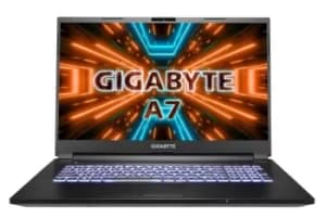 Gigabyte A7 X1 Gaming Laptop Ryzen 9 16GB 512GB SSD RTX 3070 17.3"