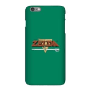 Nintendo The Legend Of Zelda Retro Logo Phone Case - iPhone 6 Plus - Snap Case - Gloss