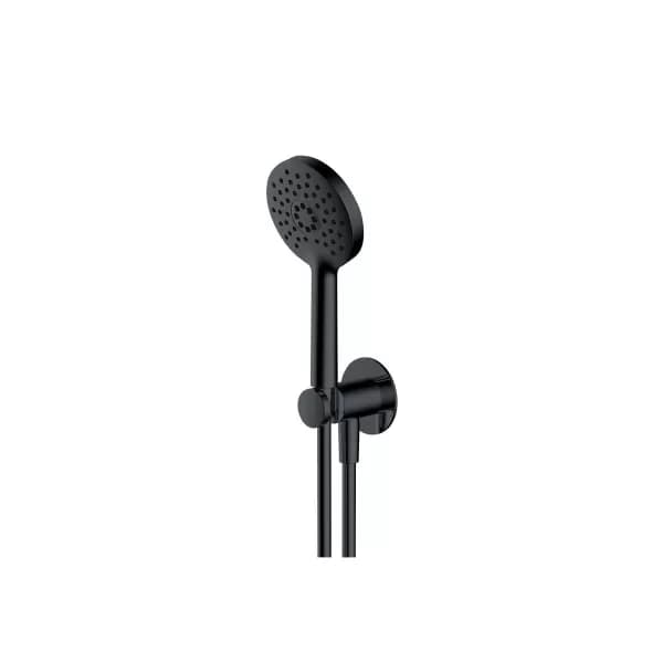 RAK Petit Round Wall Mounted Shower Set - Matt Black