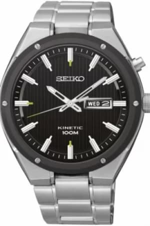 Mens Seiko Sports Kinetic Watch SMY151P1