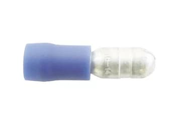 Wiring Connectors - Blue - Male Bullet - 5mm - Pack of 3 PWN112 WOT-NOTS