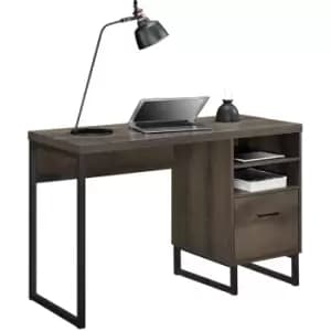 Dorel Candon Desk - Brown