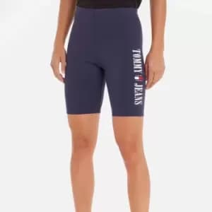 Tommy Jeans Archive Logo Jersey Cycle Shorts - L