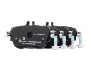 DELPHI Brake pad set MERCEDES-BENZ LP3262 0004206000,0004209203,0004209700 A0004206000,A0004209700