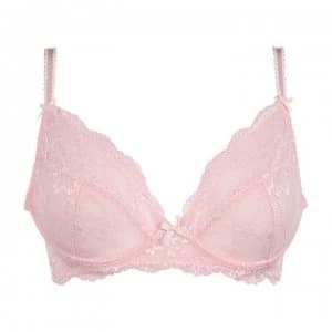 Figleaves Jules Non Padded Bra - Rose