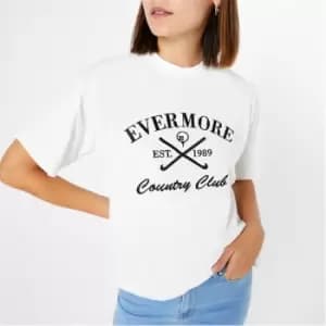 I Saw It First Mens Embroidered Graphic Sweats - White